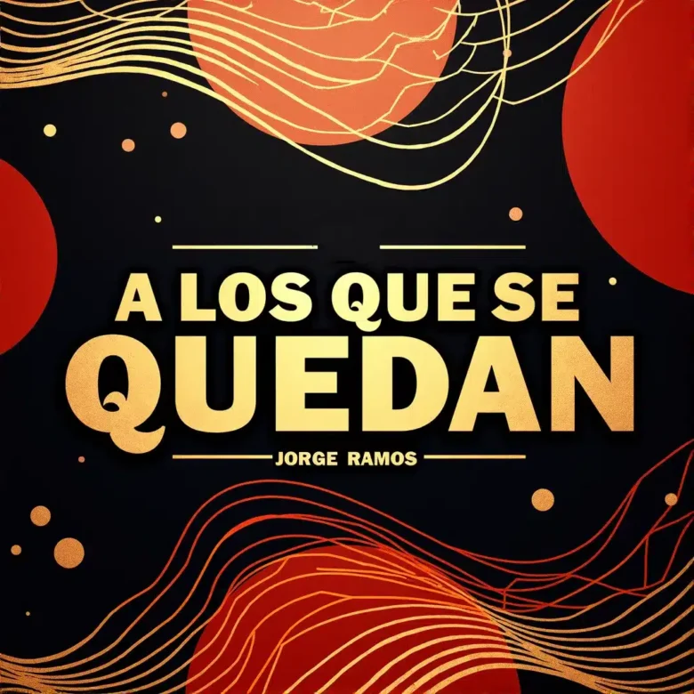 Portada del single “A los que se quedan” de Jorge Ramos, con estética de concierto de salsa: manos levantadas, luces cálidas de escenario y sensación de homenaje al público, con el título en la parte superior.