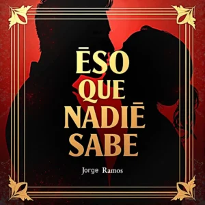Portada del single "Eso Que Nadie Sabe" de Jorge Ramos: escena nocturna en una ciudad europea con una pareja bailando en un rincón iluminado, colores cálidos y neón suave que simbolizan un amor secreto.