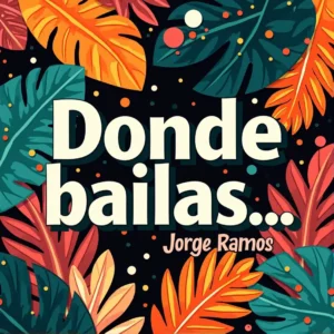 Portada cuadrada de cumbia dance con estética nocturna tropical, líneas de movimiento y energía de pista; título “Donde bailas, mando yo”.