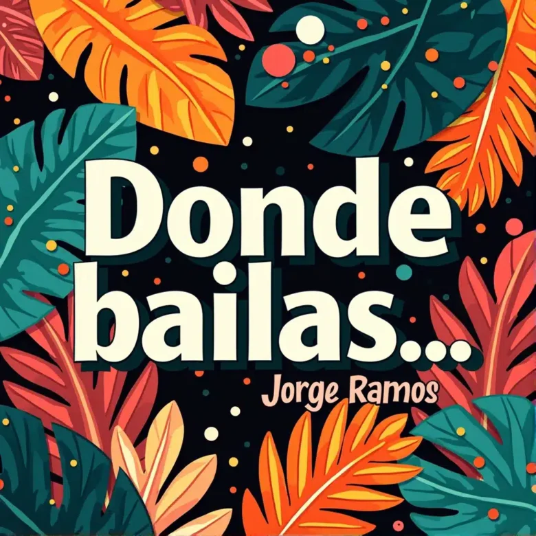 Portada cuadrada de cumbia dance con estética nocturna tropical, líneas de movimiento y energía de pista; título “Donde bailas, mando yo”.