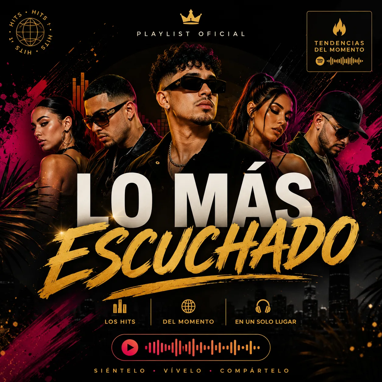Colección de música latina popular y tendencias destacadas en Beats.