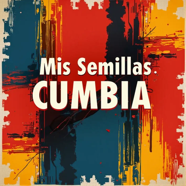 Portada cuadrada con metáfora de semillas (diente de león/raíces luminosas) en estética urbana neón; título “Mis Semillas”.
