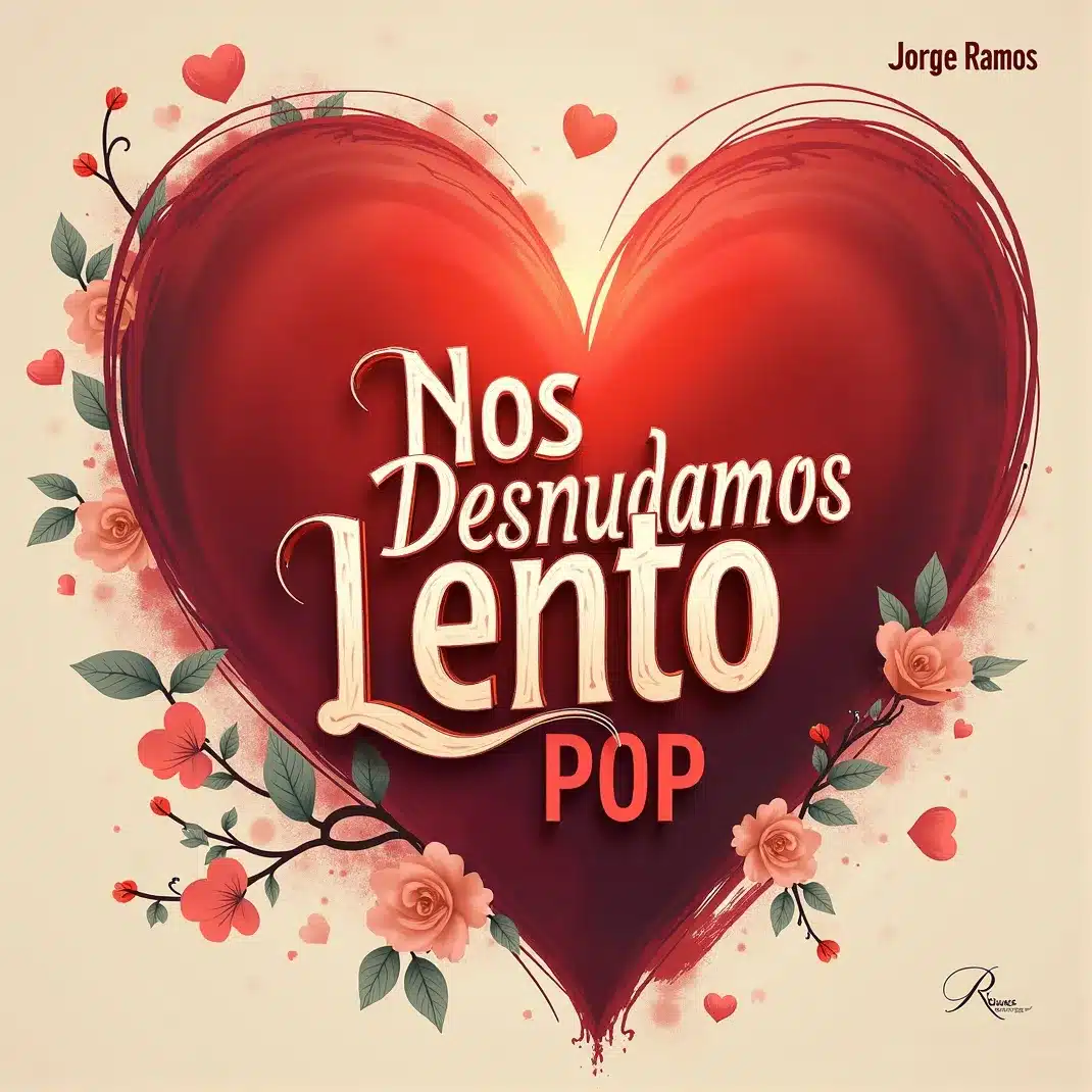 Portada cuadrada nocturna y minimal: dos siluetas cercanas sin tocarse, luz tenue azul/ámbar, bruma suave y textura granulado fino; sensación íntima y sensual; título “Nos Desnudamos Lento” legible.