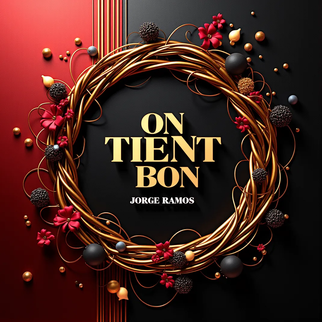 Portada “On Tient Bon”: estética cálida y poderosa tipo himno; grupo unido con “mano en el hombro” bajo luz dorada, tipografía firme y sensación de fraternidad, equipo y resistencia.