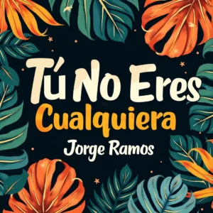 Portada “Tú No Eres Cualquiera”: escena romántica moderna con luz cálida; dos figuras en una ciudad nocturna, mirada directa y sensación de compromiso, tipografía elegante y mood de amor firme y presente.