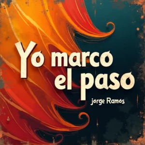 Portada cuadrada pop-cumbia con estética latina vibrante (ondas, luces tropicales y energía de pista) y el título “Yo marco el paso”.
