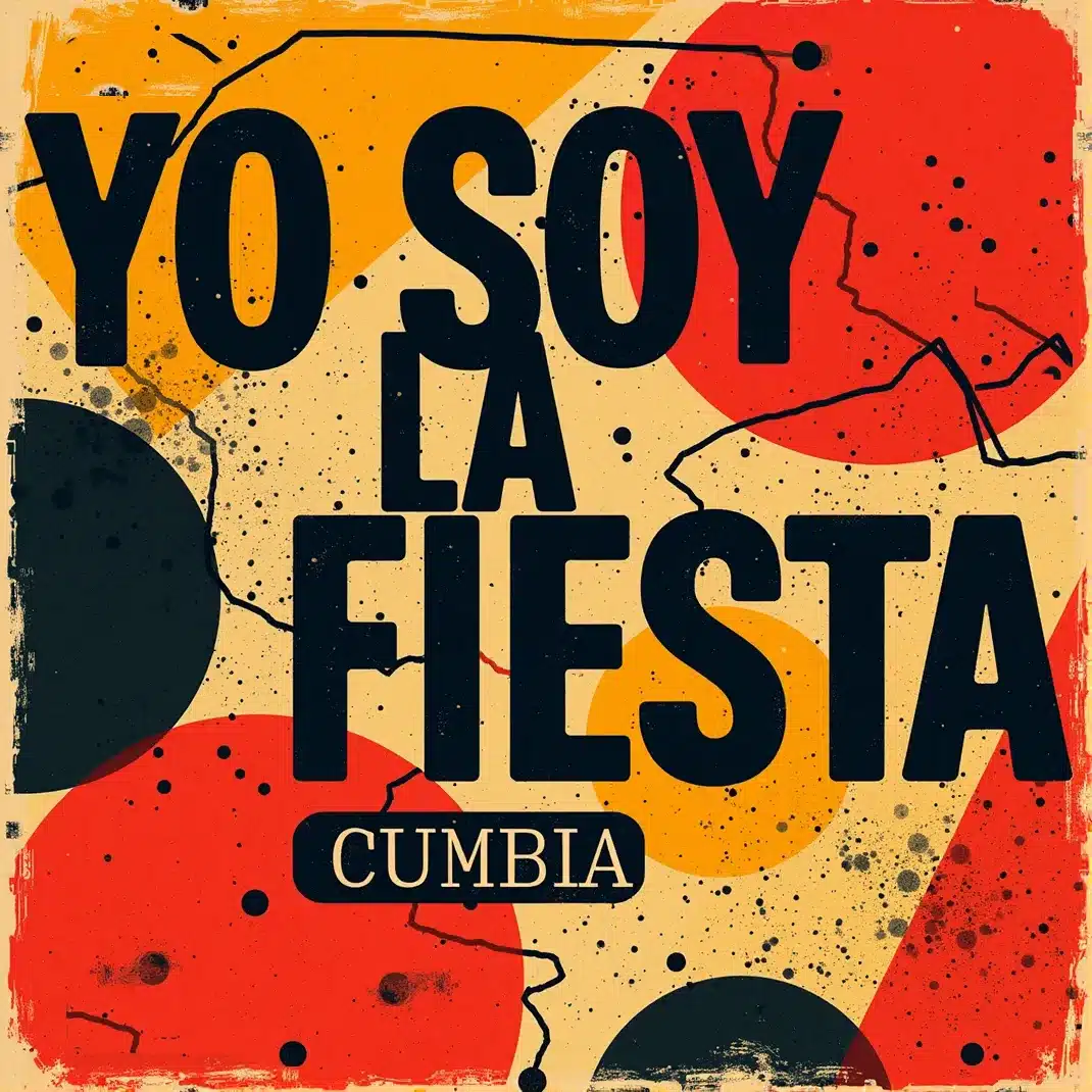 Portada del single "Yo soy la fiesta" de Jorge Ramos: imagen tropical y colorida con una persona en el centro de la pista bajo luces vibrantes, simbolizando que ella misma es la fiesta.