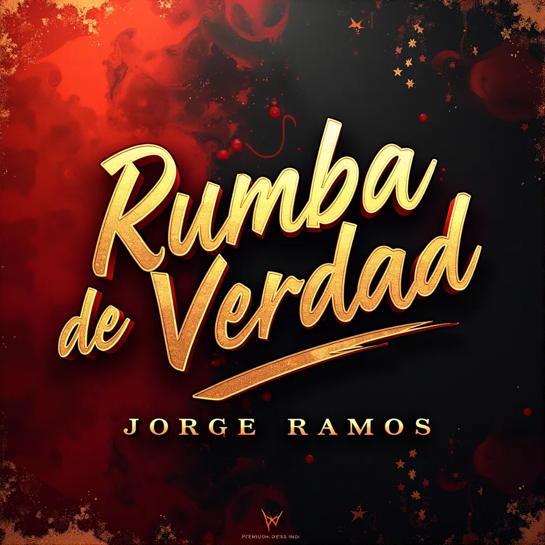Portada “Rumba de Verdad”: escena de amanecer festivo con congas/timbales y bronces brillando; tipografía épica; energía comunitaria.