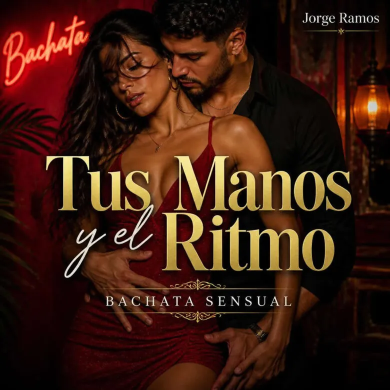 Portada escena nocturna de baile con luz baja y brillo cálido.