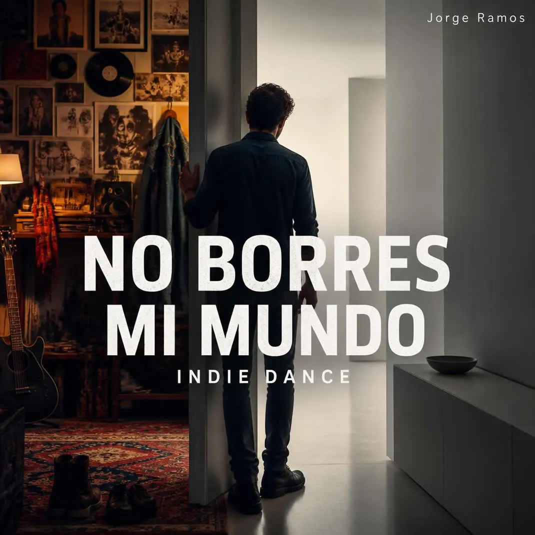 composición moderna sobre identidad propia, dos mundos que se encuentran sin borrarse.